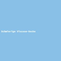Schmierige Viscose-Socke