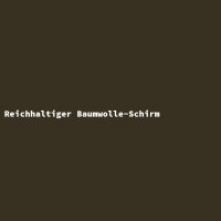 Reichhaltiger Baumwolle-Schirm