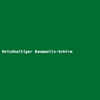 Reichhaltiger Baumwolle-Schirm