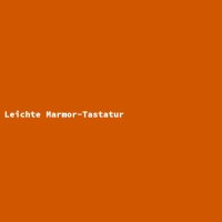 Leichte Marmor-Tastatur