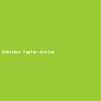 Schicker Papier-Schirm