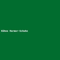 Kühne Marmor-Schuhe