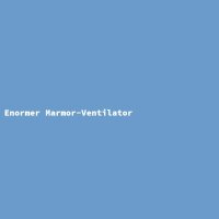 Enormer Marmor-Ventilator